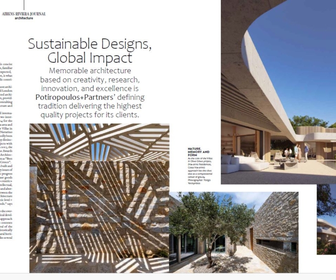 Sustainable Designs, Global Impact | Athens Riviera Journal